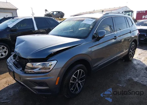 2021 Volkswagen Tiguan 2.0T Se/2.0T Se R-Line Black/2.0T Sel из США, поврежденный, VIN 3VV2B7AX4MM074792